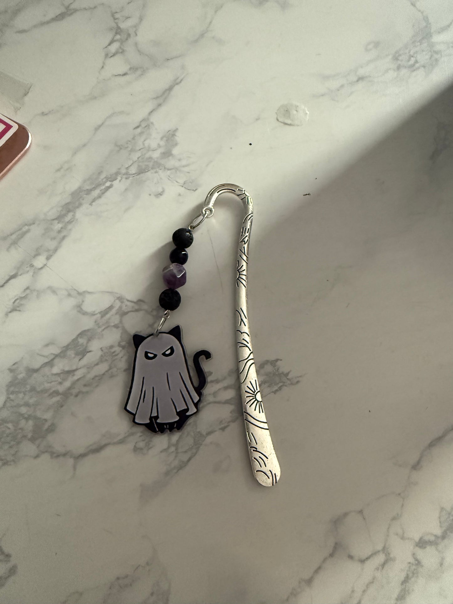 Ghostie cat Bookmark