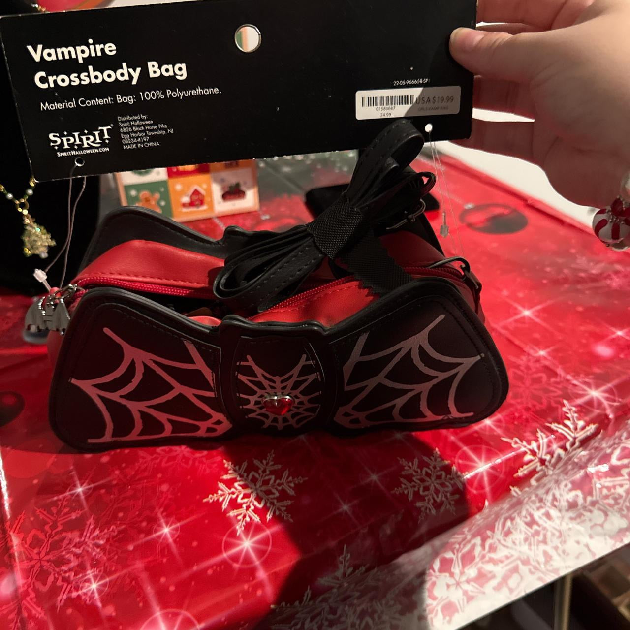Vampire/spooky queen mystery jewelry purse