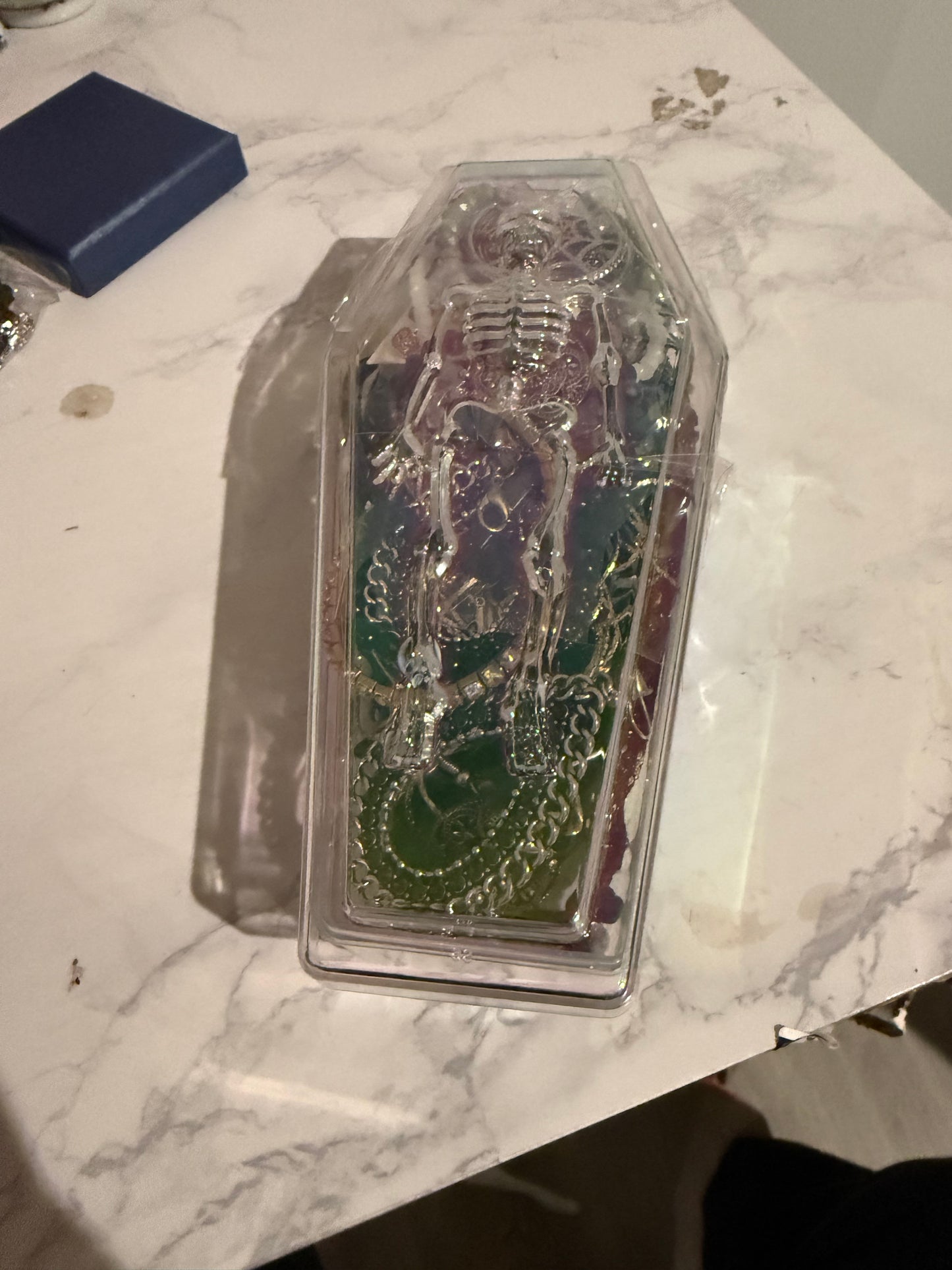 Rolling out of my coffin jar