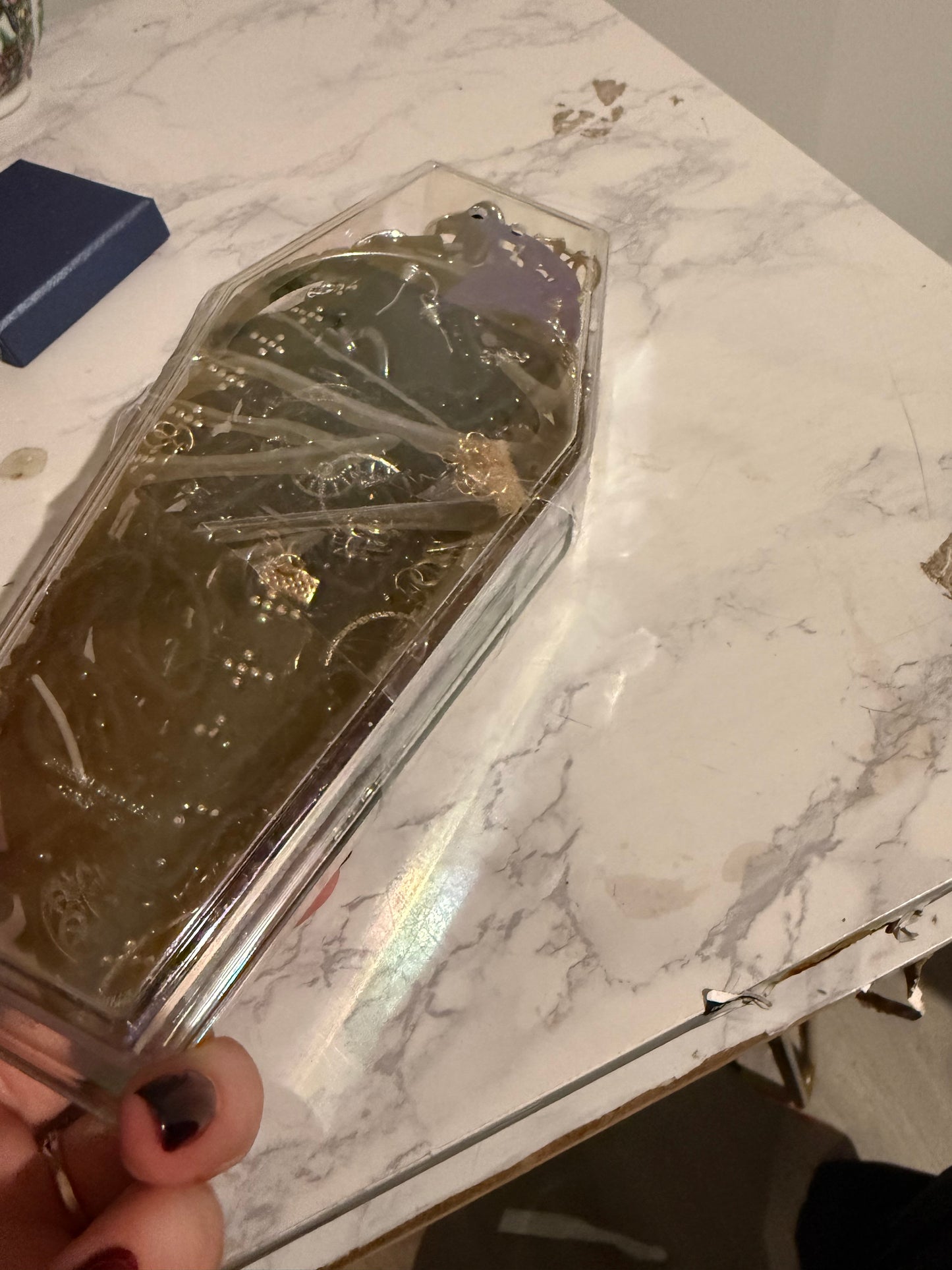 Rolling out of my coffin jar
